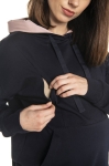 Bluza ciążowa i do karmienia Joy granatowa