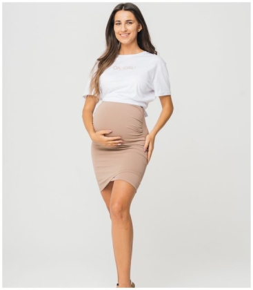 Spódniczka ciążowa Latte mama kawa