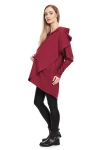 Bluza ciążowa i do karmienia Torre bordo