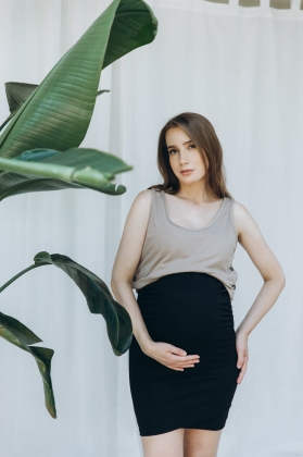 Spódniczka ciążowa Latte mama czarna 