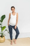 Top Ciążowy I Do Karmienia Milky Nap Kremowobiały