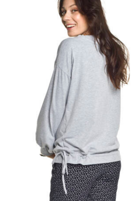 Bluza ciążowa z suwakami do karmienia