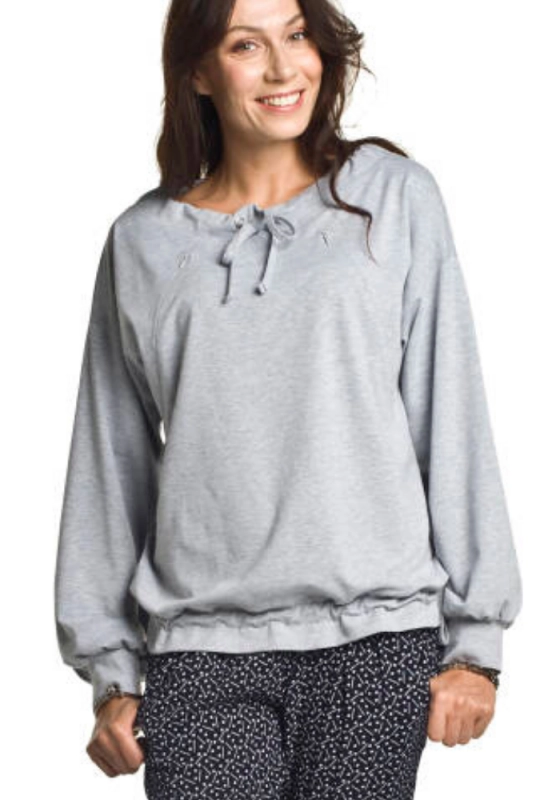 Bluza do karmienia Kimi szara