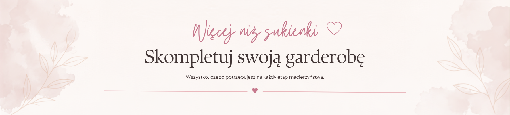Mamabaja to nie tylko sukienki, skompletuj garderobę - legginsy, jeansy, t-shirty, bluzy i wiele innych.